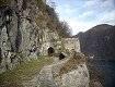 Gallerie e trincee a metà strada fra il lago d'Idro e la Rocca