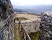 Il campo interno alla rocca di Trassilico