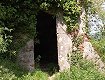 L’ingresso al bastione armato che punta a ovest verso il Serchio (di fattura medicea)