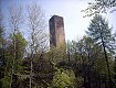 La "Kreideturm", ovvero "torre del gesso, tra Castel Corba e la salita a Castel d'Appiano