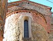 L’abside della chiesa di San Nicola, qui detta San Niccolò per ovviare all’aspirazione deformante di una sola “c”.