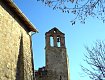 Il campanile della chiesetta del borgo