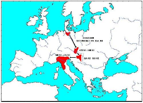 Migrazioni longobarde