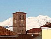 Il campanile della chiesa di Sant'Agata (XII sec.), dal sito www.santhiaturismo.it