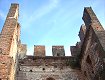 L'interno della porta san Zeno, accesso meridionale al centro storico