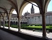 Il chiostro dell'abbazia